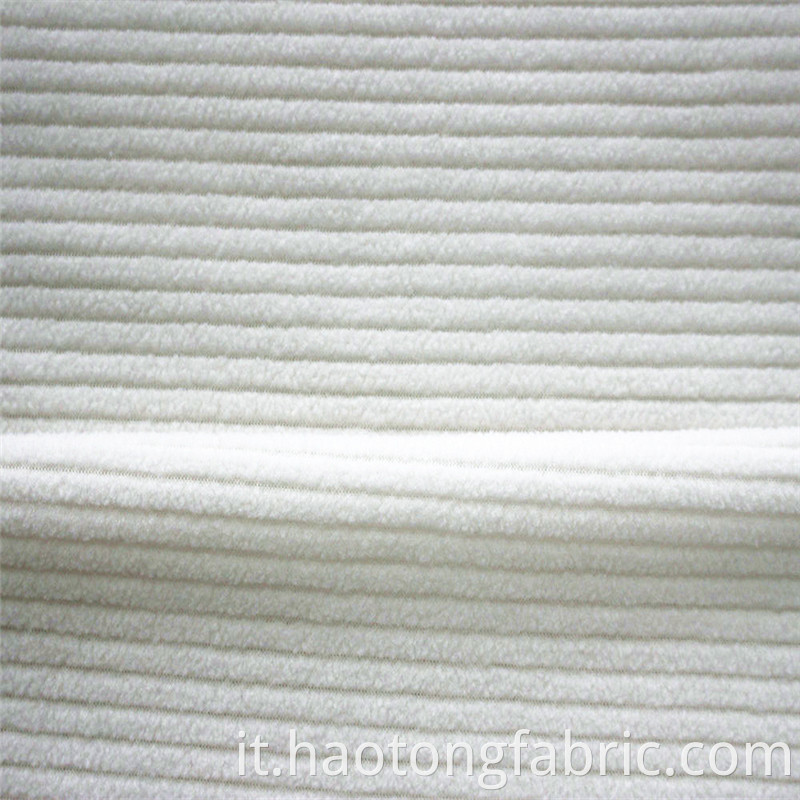 Dyed Poly Brushed Knit Fabric